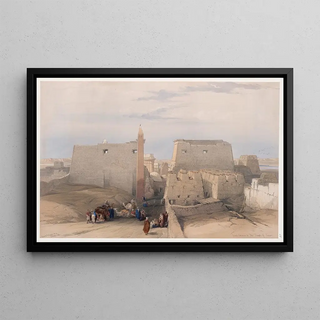 David Roberts - Grand entrance to the Temple of Luxor.webp