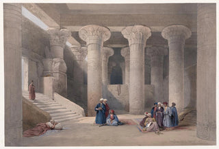 David Roberts - Temple at Esneh Isn Nov 25th 1838.webp