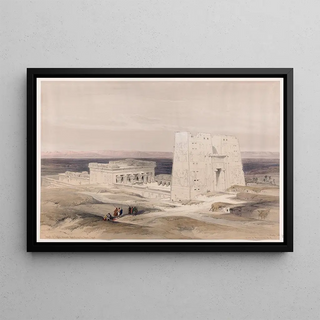 David Roberts - Temple of Edfou Idf ancient Appolinopolis Upper Egypt.webp