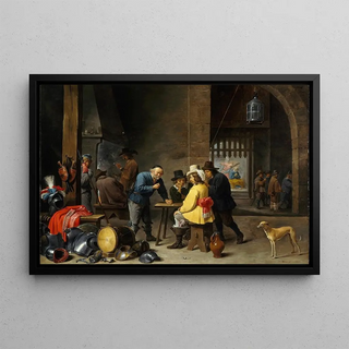David Teniers The Younger - Guardroom with the Deliverance of Saint Peter.webp