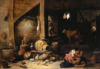 David Teniers The Younger - In the Stable.webp