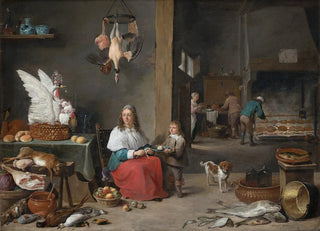 David Teniers The Younger - Kitchen Interior.webp