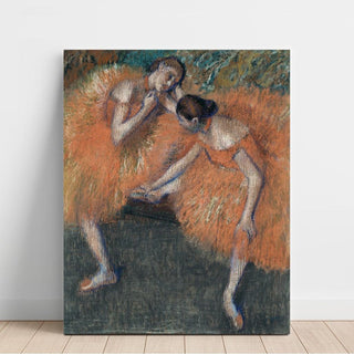 Deux danseuses - Edgar Degas | Reproduction Tableau Décoration murale affiche copie