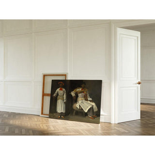 Deux études d'un indien de Calcutta, assis et debout - Eugène Delacroix | Reproduction Tableau Décoration murale affiche copie