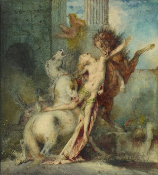 Diomède dévoré par des chevaux - Gustave Moreau
