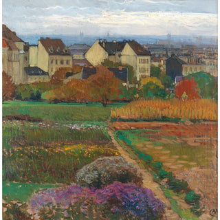 Döbling, Vienne - Carl Moll | Reproduction Tableau Décoration murale affiche copie