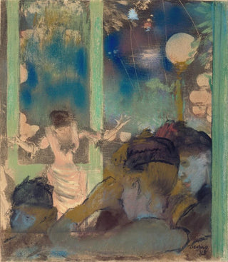 Edgar Degas - Mademoiselle Bcat at the Caf des Ambassadeurs.webp