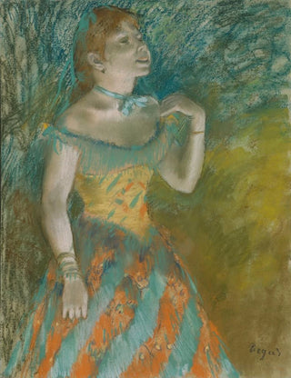 Edgar Degas - The Singer in Green.webp