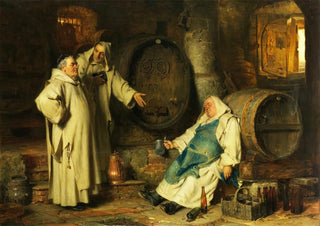 Eduard von Grtzner - Im Klosterkeller.webp