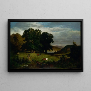 Edward Mitchell Bannister - Oak Trees.webp