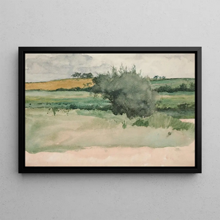 Edwin Austin Abbey - Landscape  Fields.webp