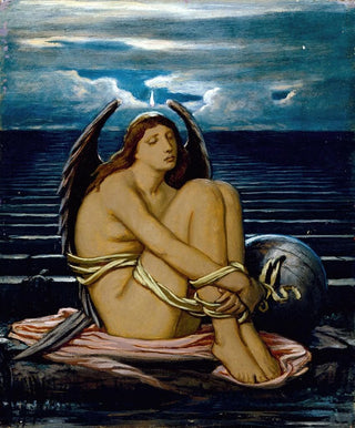 Elihu Vedder - Soul in Bondage.webp