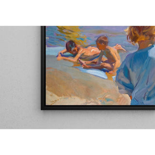 Enfants sur la plage, Valence - Joaquín Sorolla | Reproduction Tableau Décoration murale affiche copie