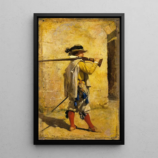 Ernest Meissonier - A Sentinel Time of Louis XIII.webp