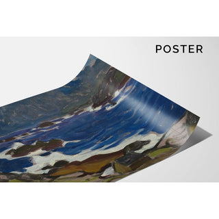 Étude pendant une tempête, des Lofoten - Anna Boberg | Reproduction Tableau Décoration murale affiche copie