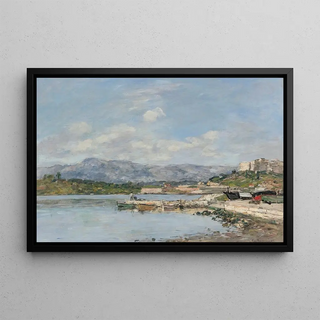 Eugne Boudin - Antibes Le Fort Carr.webp