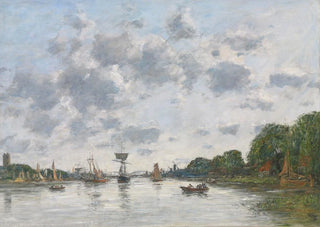 Eugne Boudin - La Meuse Dordrecht.webp
