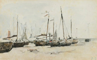 Eugne Boudin - Les Bateaux.webp