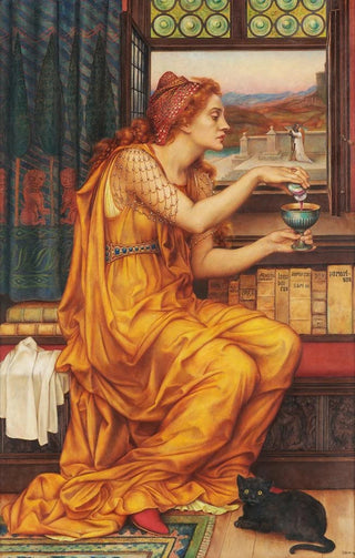 Evelyn De Morgan - The Love Potion.webp