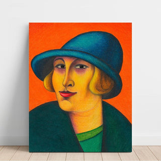 Femme - Karl Wiener | Reproduction Tableau Décoration murale affiche copie