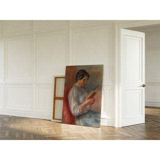 Femme Lisant - Pierre-Auguste Renoir | Reproduction Tableau Décoration murale affiche copie