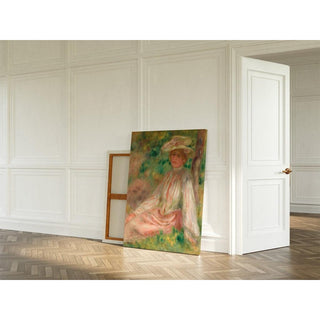 Femme au Jardin - Pierre-Auguste Renoir | Reproduction Tableau Décoration murale affiche copie