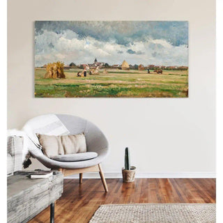 Fenaison - Camille Pissarro | Reproduction Tableau Décoration murale affiche copie