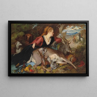Ferdinand Keller - Diana amongst the spoils of the hunt.webp