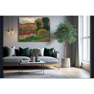 Ferme en Bretagne de Paul Gauguin | Reproduction Tableau Décoration murale affiche copie