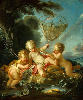 Franois Boucher - Putti as Fisherman.webp