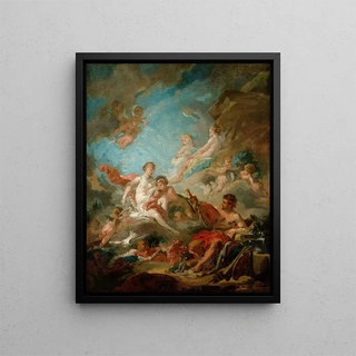 Franois Boucher - Venus in The Workshop Of vulcan.webp