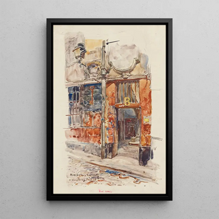 Frdric Houbron - Entre escalier B du March des EnfantsRouges en 1907 3me arrondissement.webp