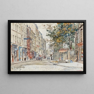 Frdric Houbron - Rue Hermel Montmartre.webp