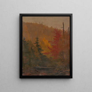 Frederic Edwin Church - Probably near Katahdin autumn.webp