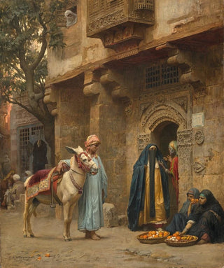 Frederick Arthur Bridgman - A Cairo Street.webp