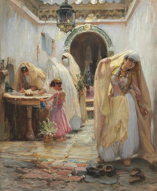 Frederick Arthur Bridgman - Women at the Fountain.webp