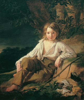 Friedrich von Amerling - Ein Fischerknabe.webp