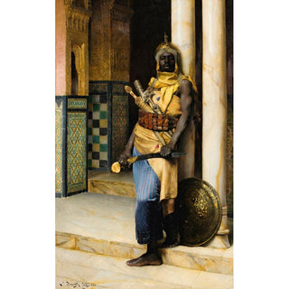 Garder le palais - Ludwig Deutsch | Reproduction Tableau Décoration murale affiche copie