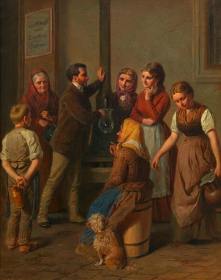 Georg Decker - Beim Auslaufbrunnen.webp