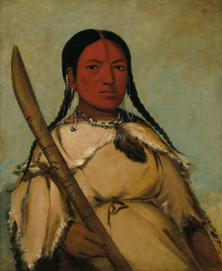 George Catlin - ChinChaPee Fire Bug That Creeps Wife of Pigeons Egg Head.webp