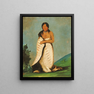 George Catlin - HeeLhDee Pure Fountain Wife of The Smoke.webp