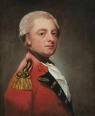 George Romney - Portrait of Sir Michael le Fleming 4th Baronet.webp