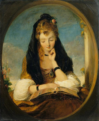 Gilbert Stuart Newton - The Gentle Student.webp