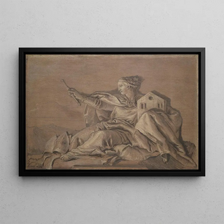 Giovanni Domenico Tiepolo - Allegorical Figure Representing Europe.webp