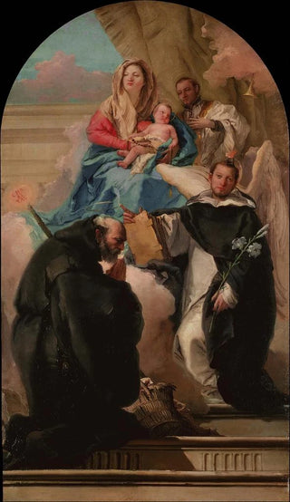 Giovanni Domenico Tiepolo - Madonna and Child with Three Saints.webp