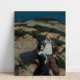 Gold Hands - Dean Cornwell | Reproduction Tableau Décoration murale affiche copie