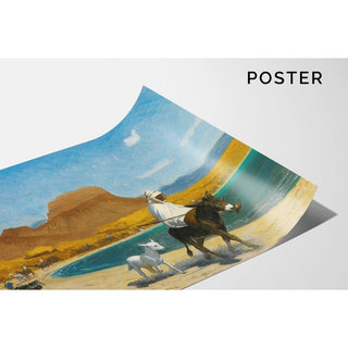 Golfe d'akaba - Jean-Léon Gérôme | Reproduction Tableau Décoration murale affiche copie