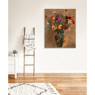 Grand bouquet de fleurs des champs - Odilon Redon | Reproduction Tableau Décoration murale affiche copie