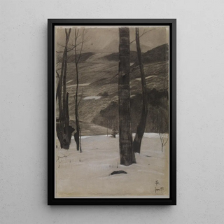 Gustav Kampmann - Feuchter Wintertag.webp