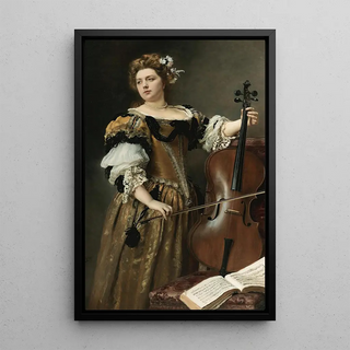 Gustave Jean Jacquet - The Cello Player.webp